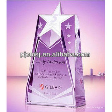 2015 Ventas al por mayor Premios Five Star Diamond Achievement para regalos de empresa exitosa